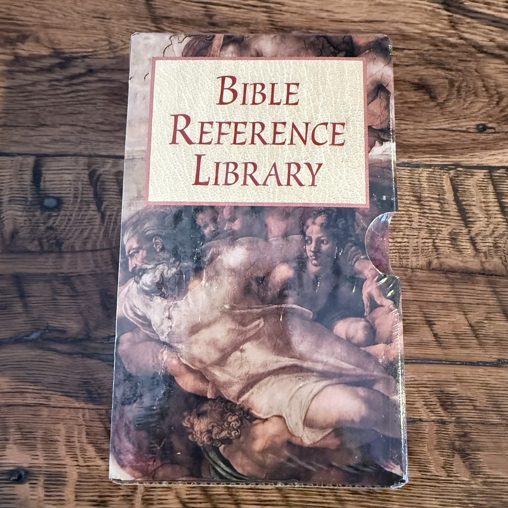 Bible Reference Library 3-Paperback book Set with Slipcover Box Factory Sealed‎